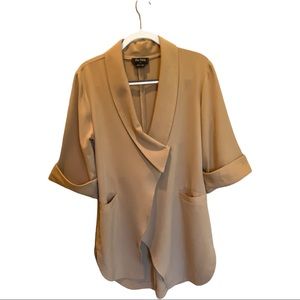 Tunic-like blazer